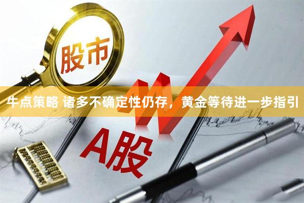 牛点策略 诸多不确定性仍存，黄金等待进一步指引