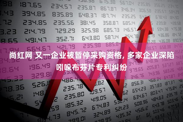 尚红网 又一企业被暂停采购资格, 多家企业深陷吲哚布芬片专利纠纷