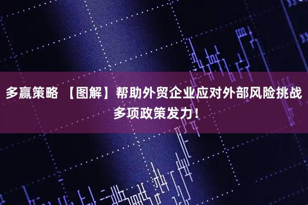 多赢策略 【图解】帮助外贸企业应对外部风险挑战 多项政策发力！